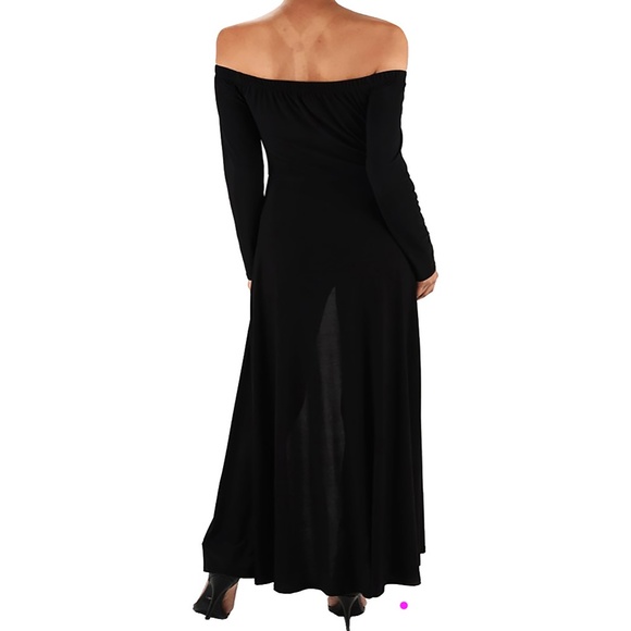 Funfash Women Black Pants Leggings Cape Jumpsuit - Picture 2 of 3